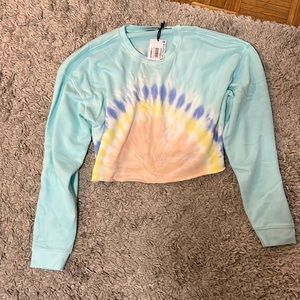 WSLY cropped sweatshirt NWT